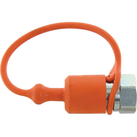 Dust Cap Orange PVC Fits 1/2'' Male Coupling - TF Series TF 2FI12
 - S.113090 - Farming Parts