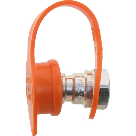 Dust Cap Orange PVC Fits 1/4'' Male Coupling - TF Series TF 2FI14
 - S.113087 - Farming Parts