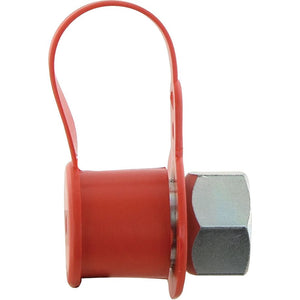 Sparex Dust Cap Red PVC Fits 1/2'' Male Coupling - S.14063 - Farming Parts