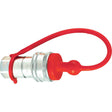 Faster Dust Plug Red PVC Fits 1/2'' Female Coupling - TM Series TM12LR (Agripak 2&nbsp;pcs.) - S.119917 - Farming Parts