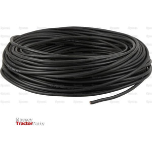 Electrical Cable - 1 Core, 10mm² Cable, Black (Length: 50M), ()
 - S.139741 - Farming Parts