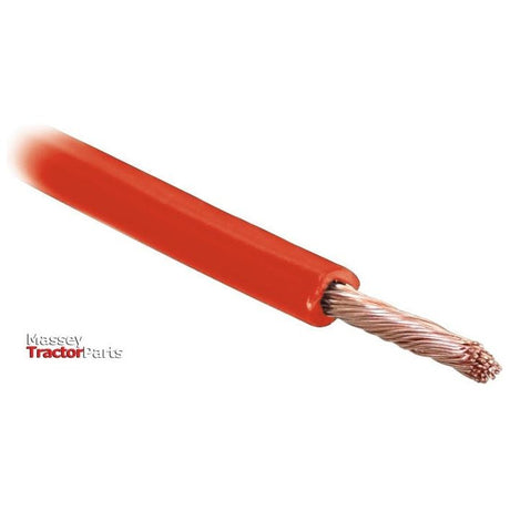 Electrical Cable - 1 Core, 4mm² Cable, Red (Length: 50M), ()
 - S.51939 - Farming Parts