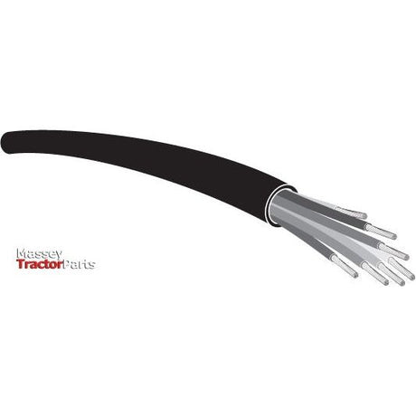 Electrical Cable - 5 Core, 1.5mm² Cable, Black (Length: 50M), ()
 - S.5963 - Farming Parts