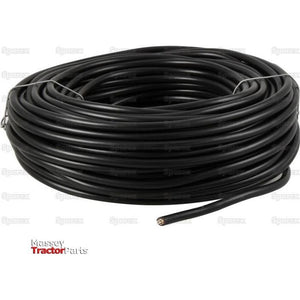 Electrical Cable - 7 Core, 1mm² Cable, Black (Length: 50M), ()
 - S.139725 - Farming Parts