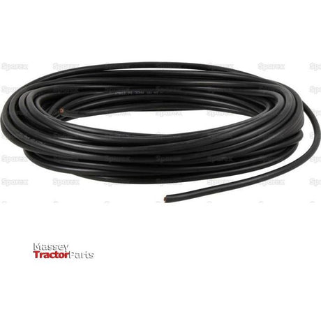 Electrical Cable - 1 Core, 16mm² Cable, Black (Length: 25M), ()
 - S.139727 - Farming Parts
