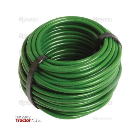 A coiled light green Electrical Cable - 1 Core, 2.5mm² Cable (Length: 10M), secured with black straps. The words "Sparex" and "Agripak" are visible in red and black text at the bottom left.