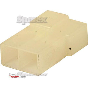 Electrical Connector Housing male 2 pole
 - S.13577 - Farming Parts