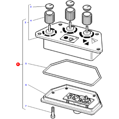 Electron Console - 4277711M94 - 4277711 - Massey Tractor Parts