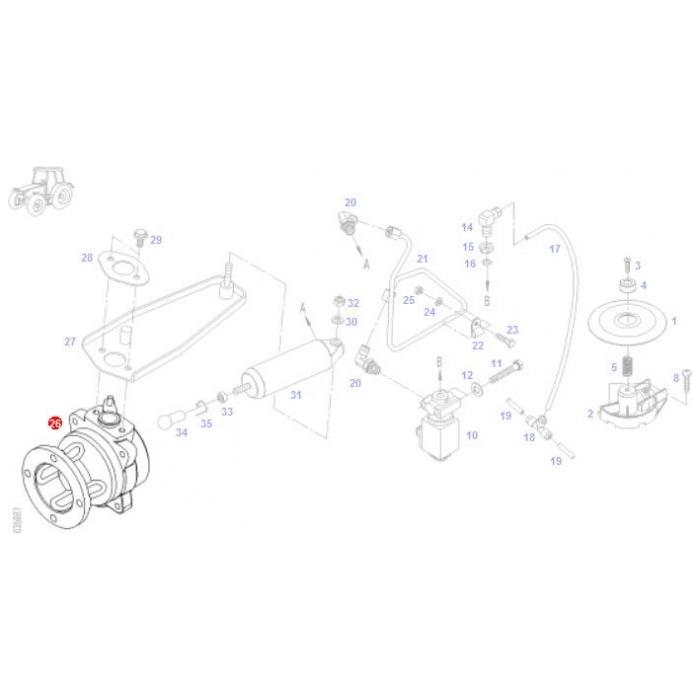 Engine Brake - G931202170010 - Massey Tractor Parts