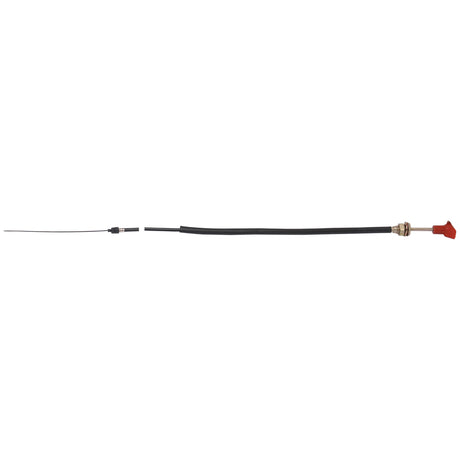 Engine Stop Cable - Length: 1975mm, Outer cable length: 1612mm.
 - S.65747 - Massey Tractor Parts