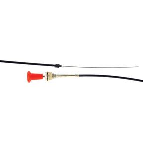 A thin, black Sparex Engine Stop Cable (Sparex Part No.S.3092) with a red tip and a 12mm metal connector is shown on a white background.