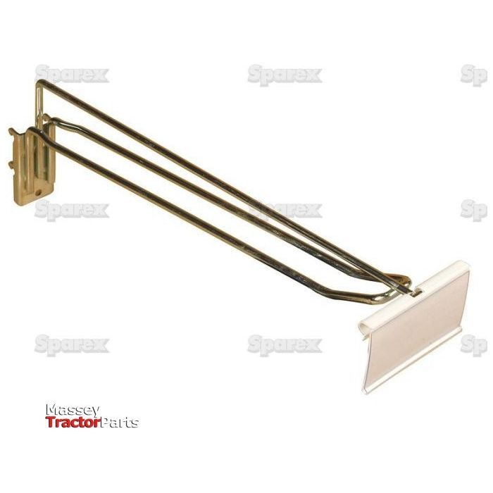 Euro hook with barcode tag holder, supplied with plastic swing tag - 300mm
 - S.25819 - Farming Parts