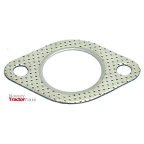 An exhaust manifold gasket featuring two bolt holes on either side and a large central hole, branded with "Sparex" and labeled "Sparex Part No. S.61751" in the bottom left corner. Ideal for Massey Tractor repair or as a replacement part for similar models from John Deere.