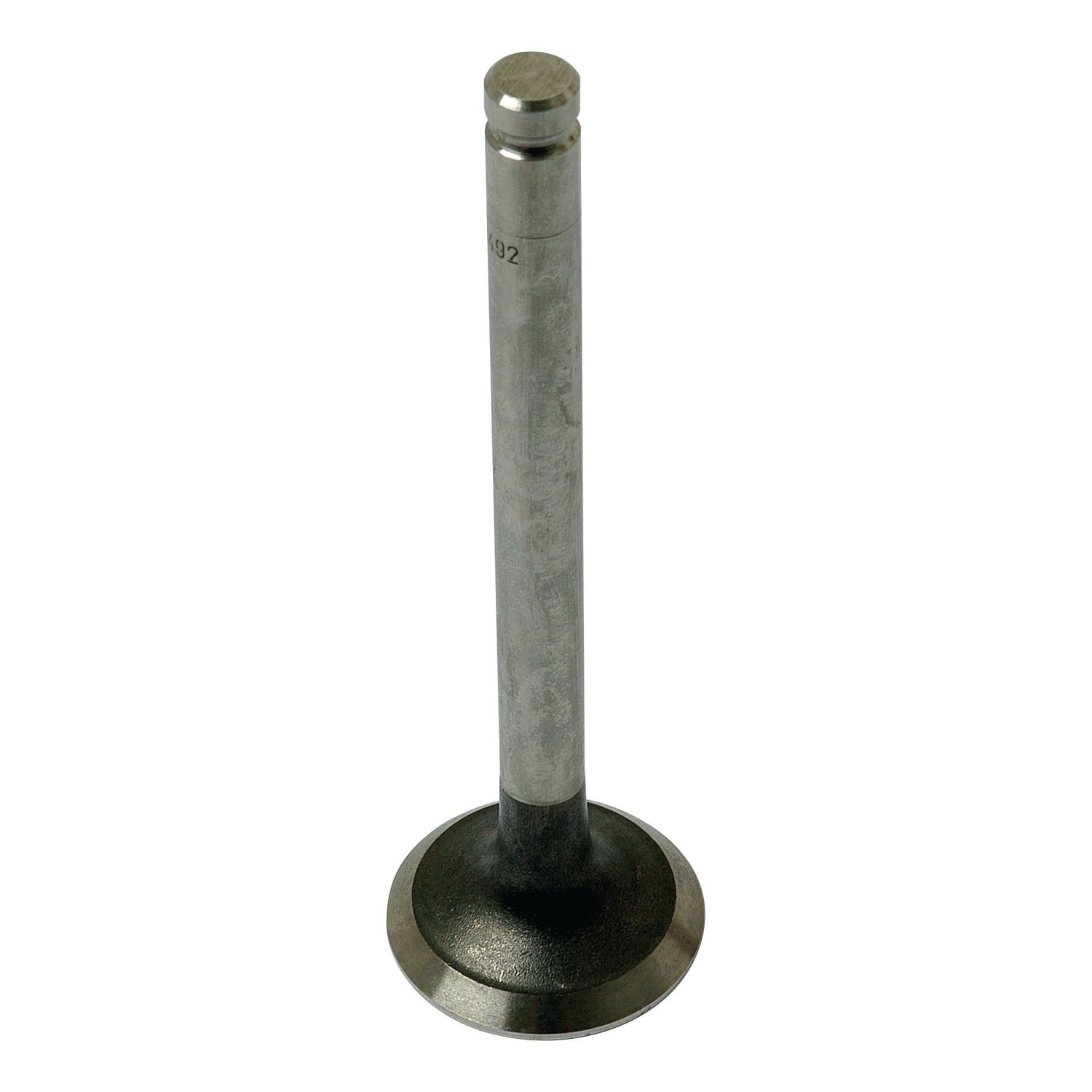 An Exhaust Valve +0.003'' (0.076mm) by Sparex (Part No.S.40492) featuring a round, flat head and a cylindrical stem, displayed against a white background.