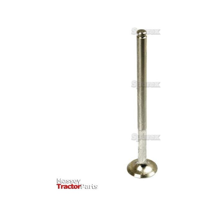 A Sparex Exhaust Valve Standard (Part No. S.57605) for a Massey tractor is pictured against a white background, with the Massey Tractor Parts logo visible. This component ensures durability and compatibility for your Case IH machinery.