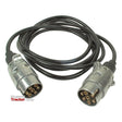 Extension Cable 3M, 7 / 7 Pin, Male / Male
 - S.35500 - Farming Parts