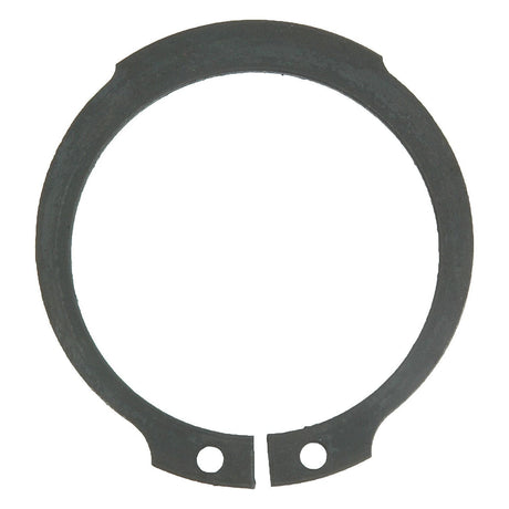 A circular metal retaining ring, measuring 108mm, with a split opening at the bottom and two small holes near the ends, known as the Sparex External Circlip (Sparex Part No. S.11258) adhering to DIN 471 standards.