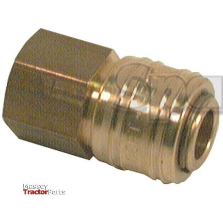 The Sparex Female Airline Fitting 1/2'' (Part No. S.31807) is a metallic, hexagonal hydraulic connector with threaded ends, typically used in machinery or tractor parts. It is compatible with Sparex components, ensuring high reliability and performance.