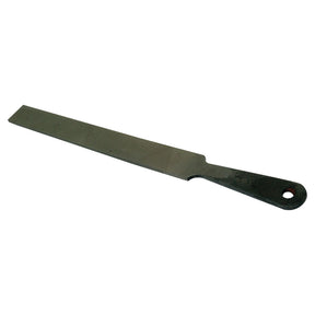 A 250mm FILE-10" Reaper (Sparex Part No. S.5856) with a black handle, used for smoothing surfaces, is pictured against a white background.