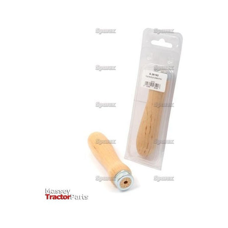 A File Handle 126mm (Agripak 1 pc.) from Sparex is shown next to its transparent packaging, which has a barcode and label.
