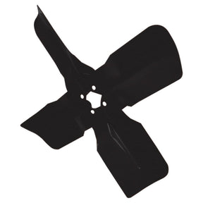 A stylish Sparex fan blade in black (Sparex Part No. S.43781) with four robust metal blades, ideal for your Ford New Holland vehicle.