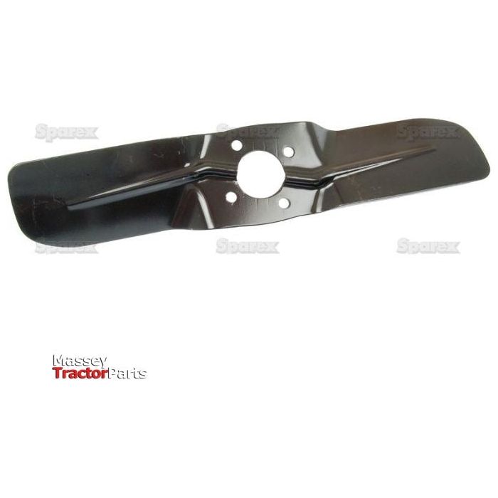 A Sparex Fan Blade, part number S.40008, featuring a central hole and metallic sheen, photographed against a plain white background with visible Sparex brand watermarks.