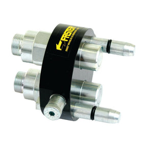 Faster Faster Multiport Coupling - 2 Ports 1/2" Body x M22 x 1.50 Metric Male Thread (Mobile Part) - S.31013 - Farming Parts
