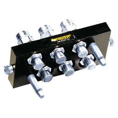 Faster Faster Multiport Coupling - 6 Ports 3/8" Body x 1/2" BSP Female Thread (Mobile Part) - S.112621 - Farming Parts
