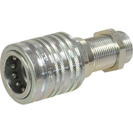 Faster Faster Quick Release Hydraulic Coupling Female 1/2" Body x M22 x 1.50 Metric Male Bulkhead - S.112666 - Farming Parts
