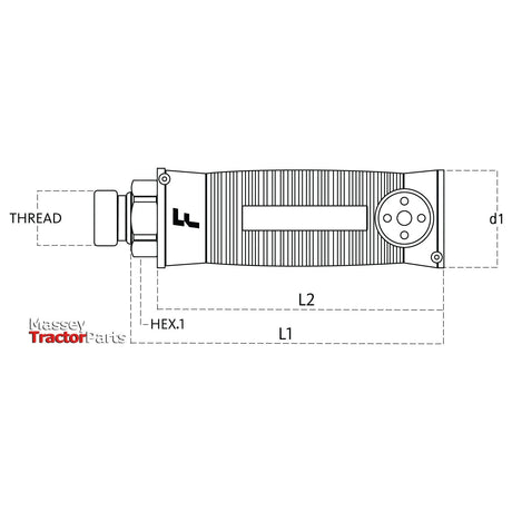 Fastgrip Handle - LM12GAS
 - S.155266 - Farming Parts