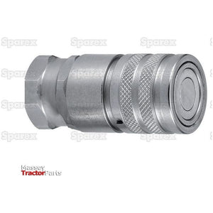 Faster Faster Flat Faced Coupling Female 1/2" Body x 1/2" BSP Female Thread - S.112691 - Farming Parts