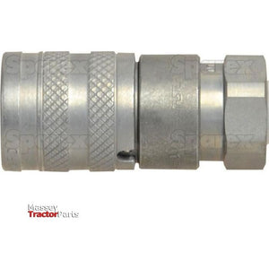 Faster Faster Flat Faced Coupling Female 1/4" Body x 1/4" BSP Female Thread - S.112681 - Farming Parts