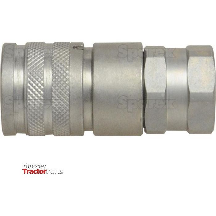 Faster Faster Flat Faced Coupling Female 1/2" Body x 3/4" BSP Female Thread - S.112693 - Farming Parts