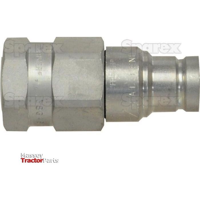 Faster Faster Flat Faced Coupling Male 3/8" Body x 3/8" BSP Female Thread - S.112688 - Farming Parts
