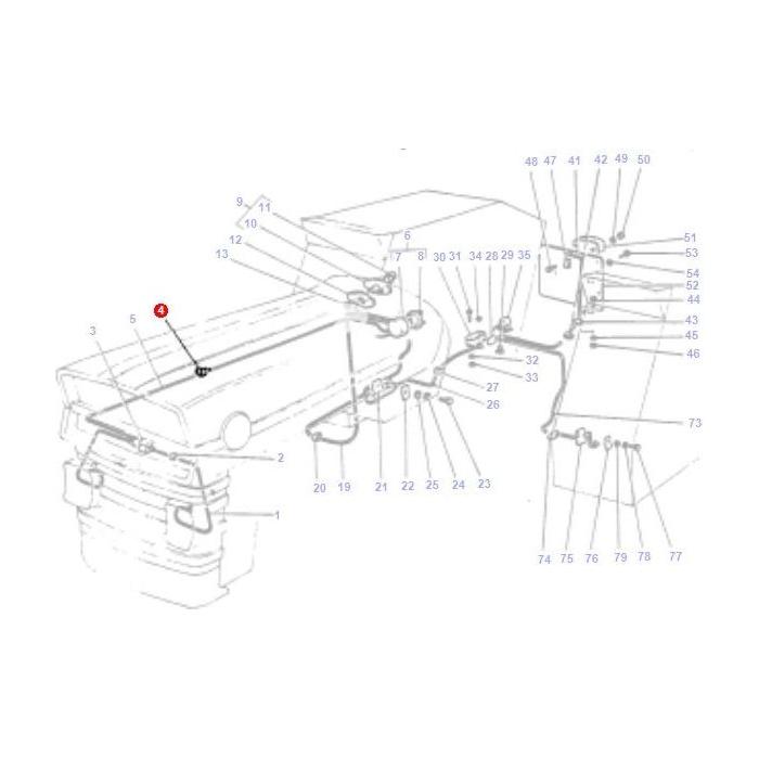 Fastner - 882659M1 - Massey Tractor Parts