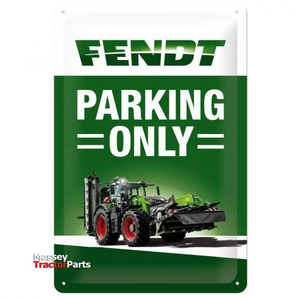 Fendt New 'Parking Only' Sign - X991020240000-Fendt-Accessories,Merchandise,On Sale,Signage