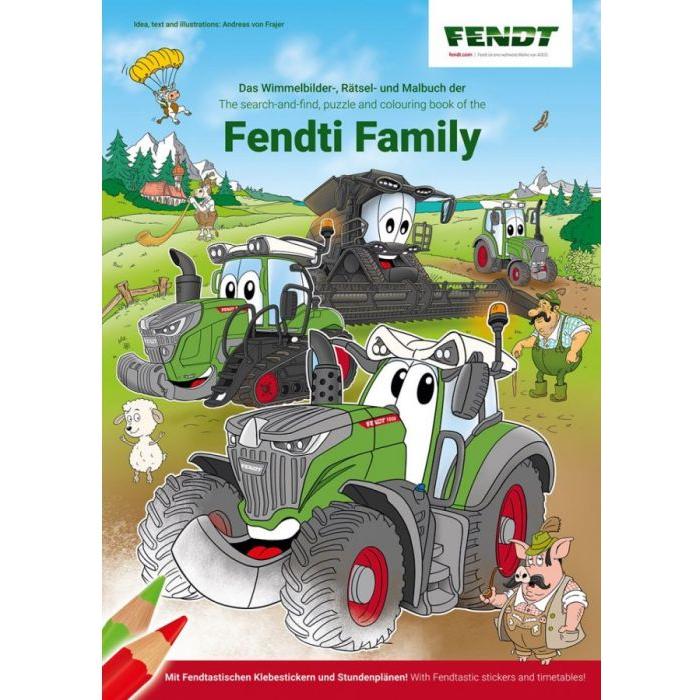 Fendt Fendti Family Kids' Comic Book – Search, Puzzle & Colouring Fun | X991020279000