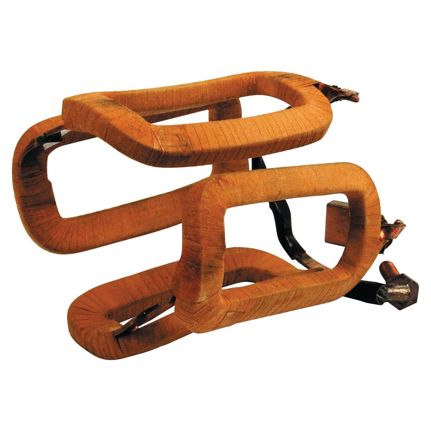 A 12V field coil, known for Sparex quality and precision, featuring two oval-shaped frames connected by a small metal component at the base, identified by Sparex Part No. S.41151.