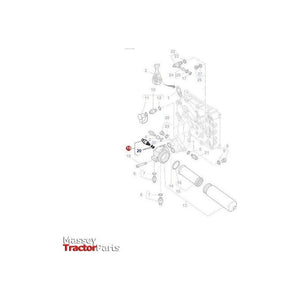 Massey Ferguson Filter Switch - 4312617M2 - 4368842M1 | OEM | Massey Ferguson parts | Hydraulic & Transmission Oil-Massey Ferguson-