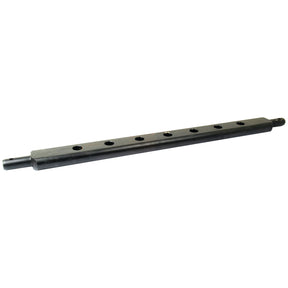 Introducing the Sparex Flat Drawbar (Cat. 3), a high-quality metallic rod measuring 1085mm in length and featuring seven evenly spaced circular holes with cylindrical ends, meticulously engineered to ensure precise hole centres and optimal tensile strength. (Sparex Part No. S.29139).