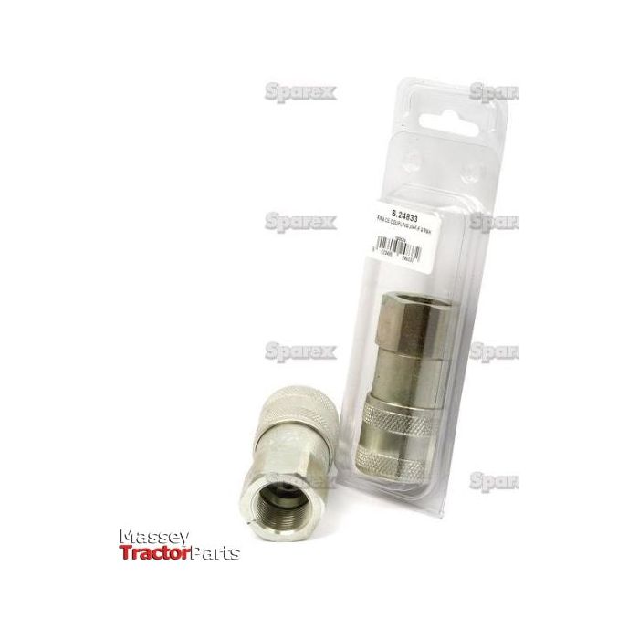 Flat Faced Coupling Female 1/2" Body x 3/4" BSP Female Thread (Agripak 1pc.) - S.24833 - Farming Parts