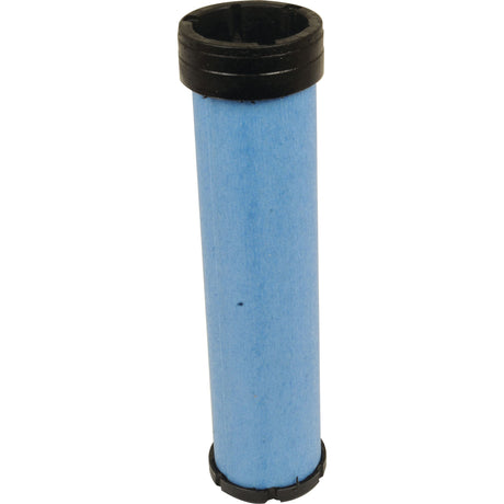 Image of a cylindrical blue water filter cartridge with black end caps. This Sparex Air Filter - Inner (AF25484 | Sparex Part No.S.108780) is designed for optimal performance and durability.