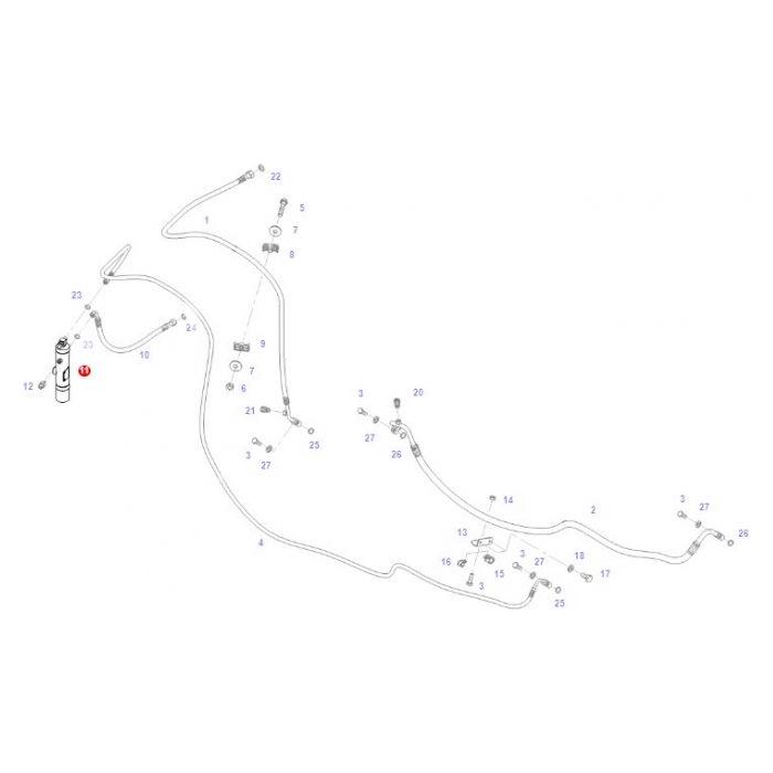 Fluid Tank - G716550030013 - Massey Tractor Parts