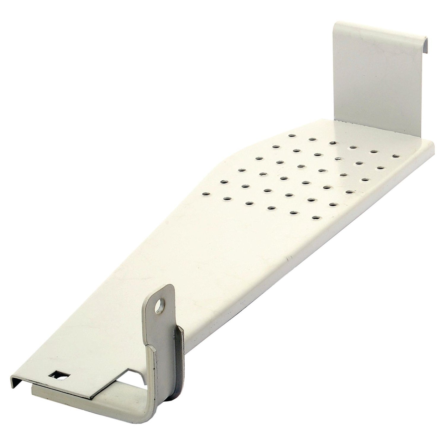 Introducing the Footplate - LH, also known as Sparex Part No. S.42614, a robust component from Sparex that ensures durability and reliability for your mounting needs.