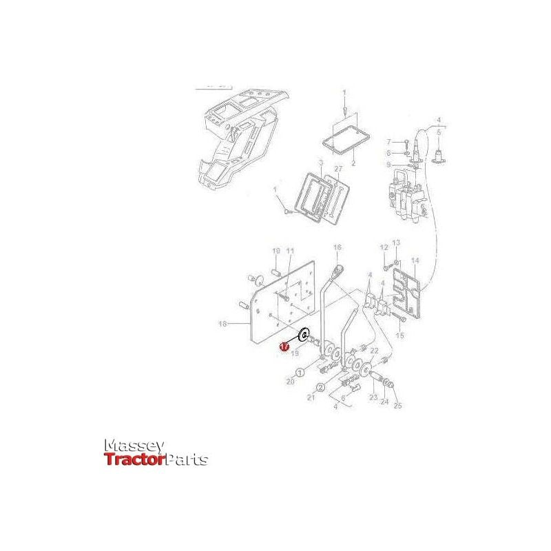 Massey Ferguson Friction Disc - 3386514M1 | OEM | Massey Ferguson parts | Tractor Spool Valves-Massey Ferguson-Axles & Power Train,Clutch Plates,Clutches & Flywheels,Farming Parts,Tractor Parts