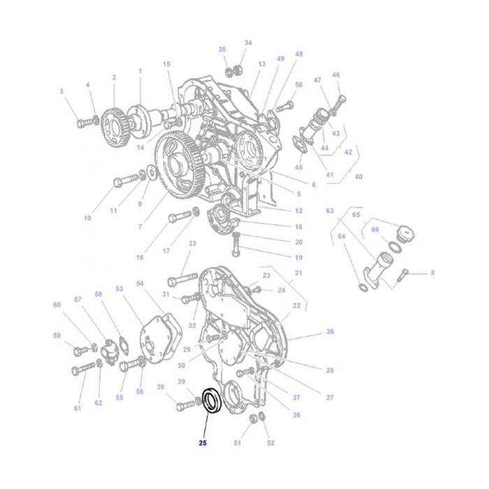 Front Crankshaft Oil Seal - 4226213M1 - Massey Tractor Parts