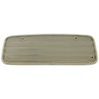 The Sparex Front Grille (Part No. S.59698) is a rectangular metal mesh grille featuring four screw holes at the corners, designed for ventilation or as a speaker cover—perfectly compatible with Ford / New Holland tractors.