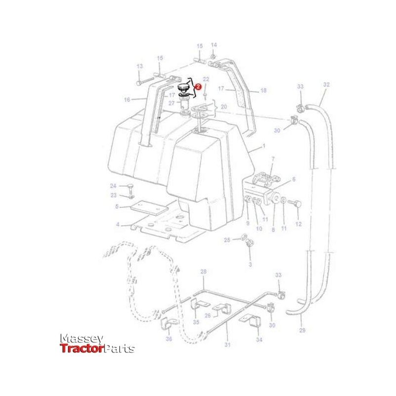 Massey Ferguson Fuel Cap - 3307650M91 | OEM | Massey Ferguson parts | Caps-Massey Ferguson-Engine & Filters,Engine Parts,Farming Parts,Filler Caps,Fluid & Fuel Delivery & Storage,Fuel Delivery Parts,Fuel Tank,Fuel Tanks,Tractor Parts,Water Extractors,Workshop & Merchandising,Workshop Consumables