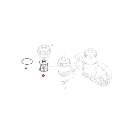 Fuel Filter - F716201060070 - Massey Tractor Parts