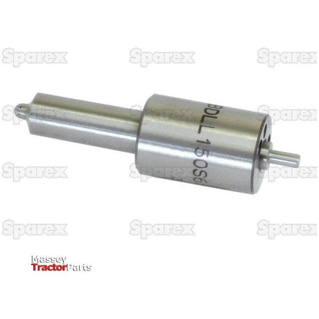 A metallic spare part labeled "Fuel Injector Nozzle | Sparex Part No.S.22369" with a cylindrical body and protruding shaft, displayed against a white background with "Sparex" logos. Designed to fit Ford New Holland models, this part ensures reliability and performance for your farming equipment.